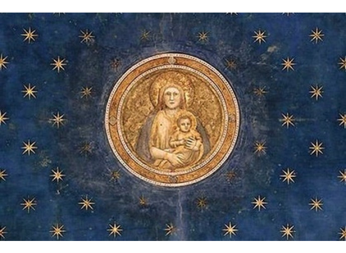 Volta stellata nella Cappella degli Scrovegni Volta stellata nella Cappella degli Scrovegni